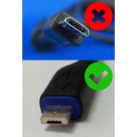 E-bike laadkabel voor iPhone - micro USB-A