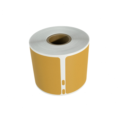 Su Dymo 99014 suderinamos etiketės auksinė, 101 × 54 mm, 220 etikečių