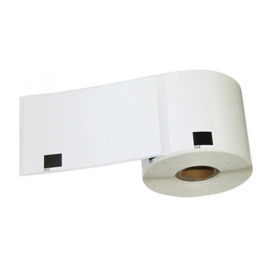 Su Brother DK-11241 suderinamos etiketės, 102 × 152 mm, 200 etikečių, be laikiklio