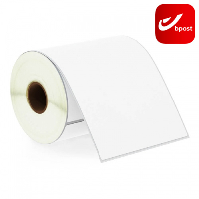 Bpost siuntų etiketės, 100 × 150 mm, 300 etikečių